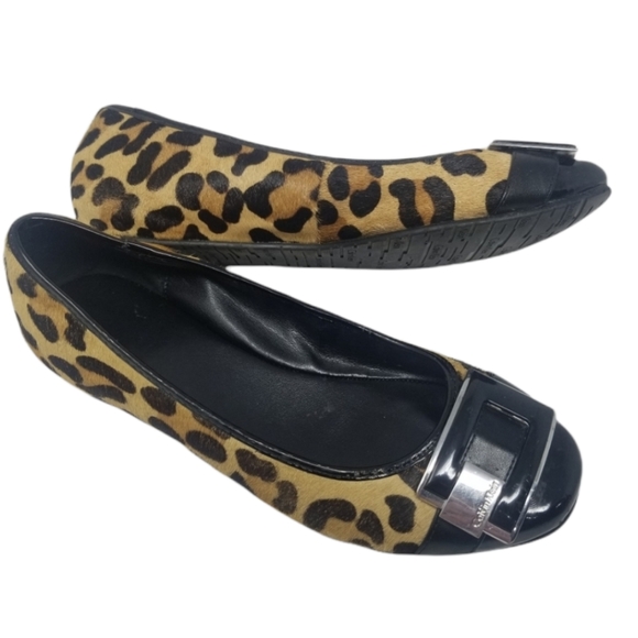 Calvin Klein Shoes - Calvin Klein Fabryenne Leopard Haricalf Fl…
